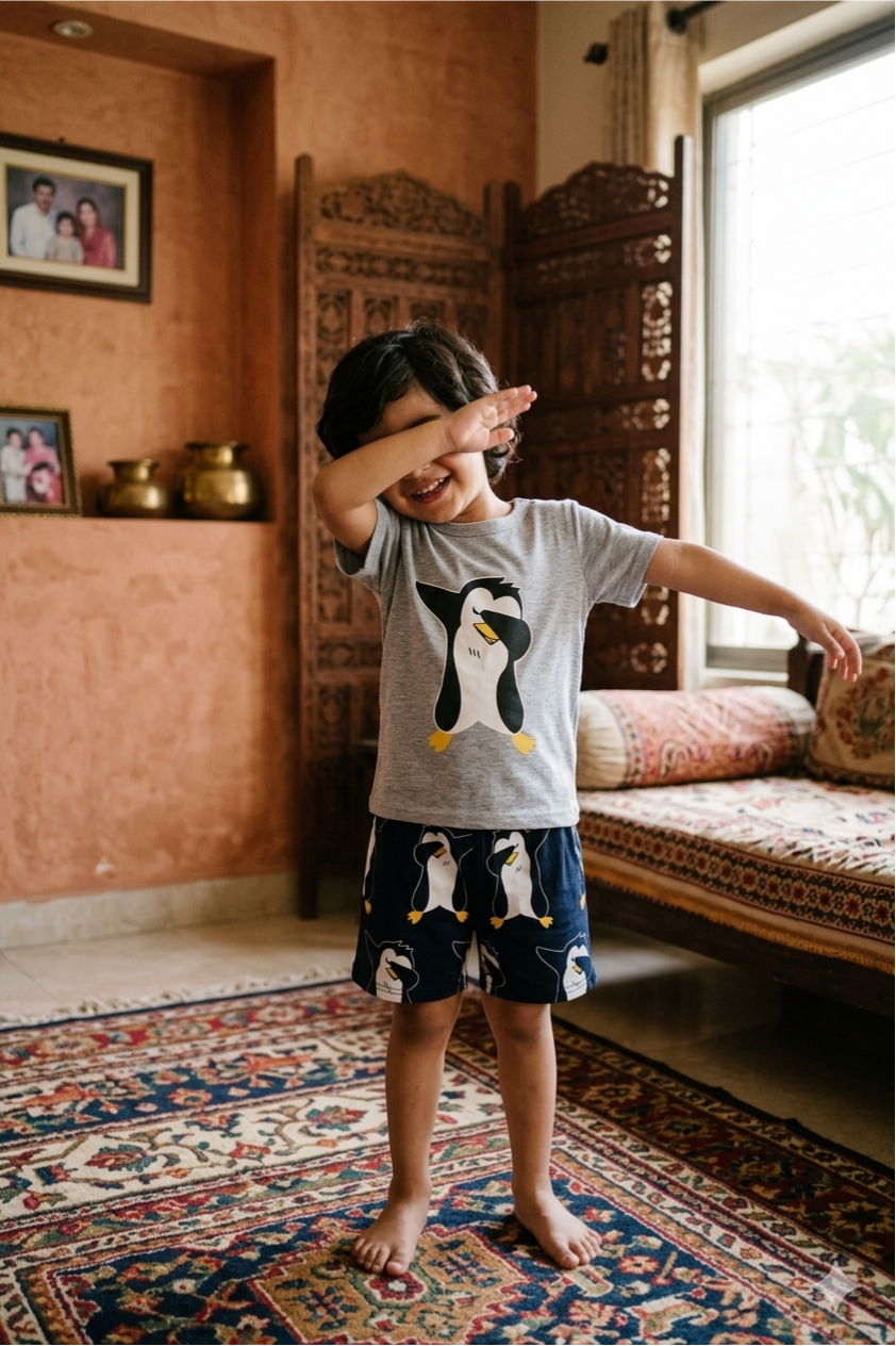boys T-Shirt & Shorts Set — Summer Cotton Kids Outfit