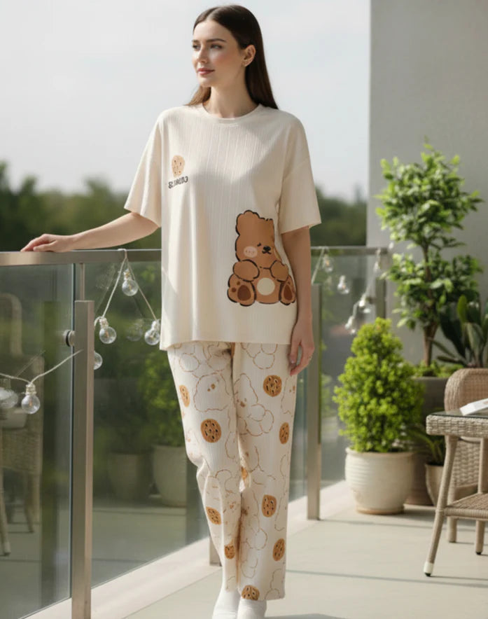 White Cookie Bear