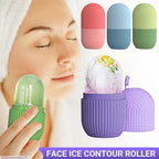 Face Ice Contour Roller Set of 2 Silicone