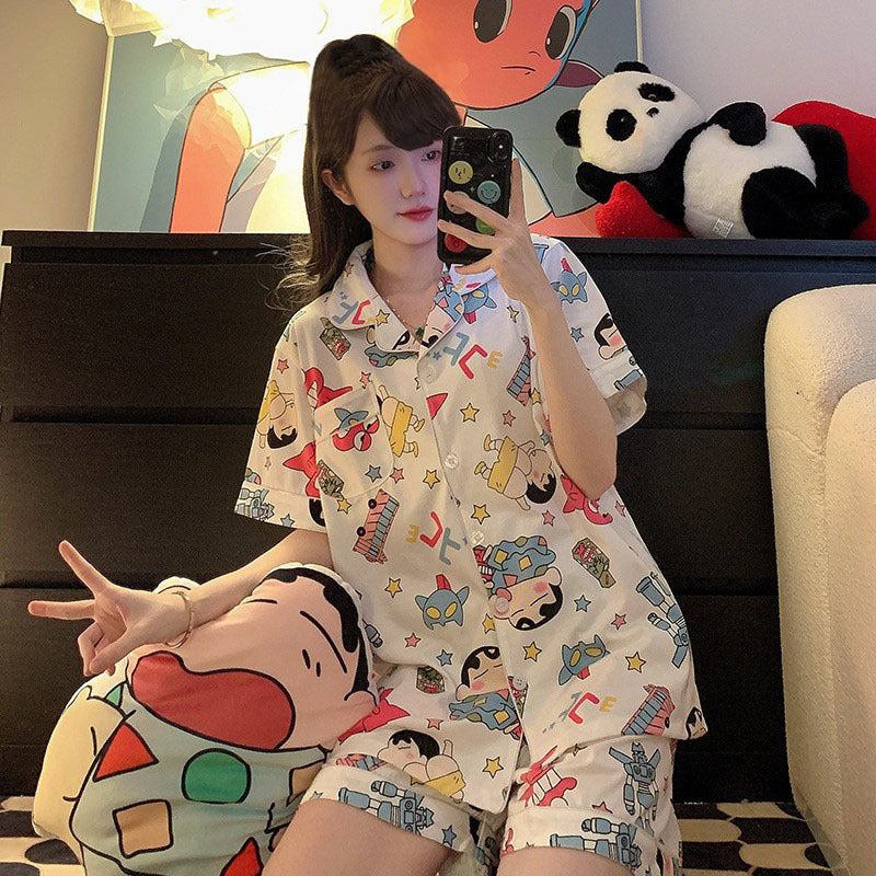 Short Sleeve Two-Piece Set