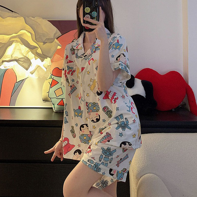Short Sleeve Two-Piece Set