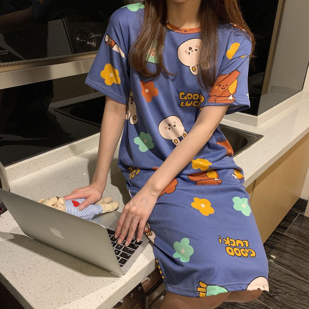 Blue night Gown